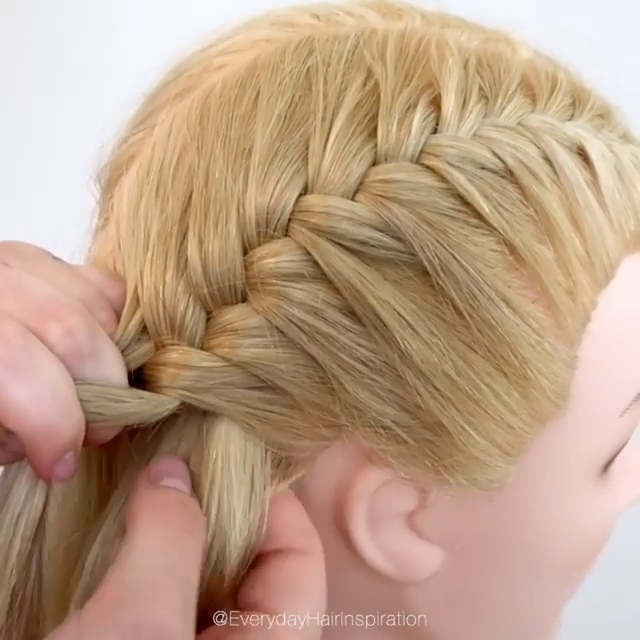 how to french braid step by step for complete beginners!