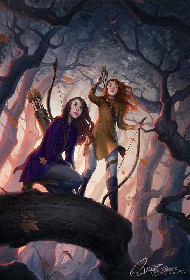 League of Archers by Charlie Bowater on Deviantart, Inspirational Artist - Don Corgi