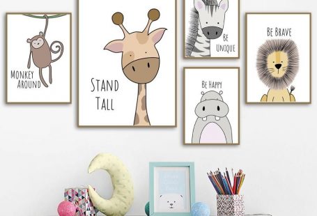Let these cute zoo animals help teach your little one the important things of being a child! Adorable nursery / kids room decoration! Material: Cotton Canvas Color: As per picture Size: Various Features: Modern Home Decor, Waterproof Ink, Unframed, Room Decoration Class: Unique / Fun / Useful Package Content: 1 x Poste