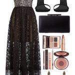 Logies 2016 by missemily131000 on Polyvore featuring polyvore fashion style Elie Saab Yves Saint Laurent Lulu Frost Charlotte Tilbury clothing