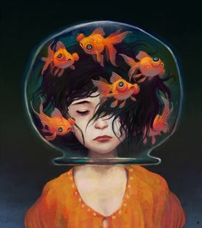 Okay, this is one of my all time favorite pieces of art. I first saw it set as the background picture of a youtube video for the song Take me somewhere nice by Mogwai. Ever since, Ive loved this picture. I just now decided to look up the artist, and hes awesome! all his art is, so seriously go check him out at kenart.net