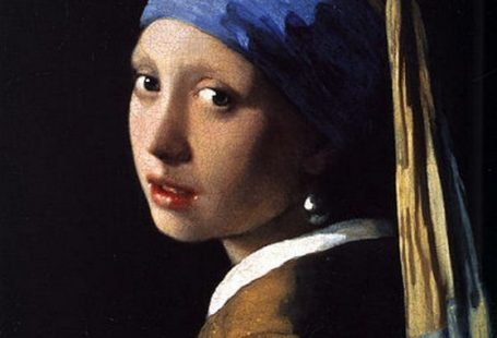 Johannes Vermeer (Dutch 1632–1675) [Baroque, Dutch Golden Age] Girl with a Pearl Earring (1665).