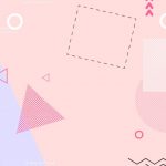 Simple pink pop style irregular geometric background material wind,pop wind background,simple