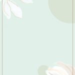 Small fresh watercolor floral blue background psd layered advertising background