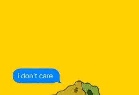 Spongebob wallpaper -  I don’t care spongebob wallpaper  - #catnoir #frozenelsa #handmadehomedecor #homedecoritems