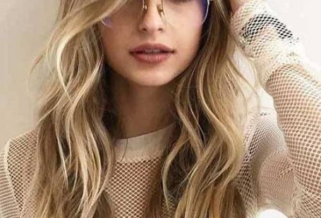 Lang geschichtet, langes Haar