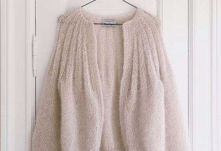 Ravelry: Sunday Cardigan - Mohair Edition pattern by PetiteKnit