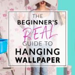 So funny. So helpful. This is the most approachable tutorial for how to hang wallpaper that I
