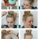 The easy way out of doing a bun! ;)