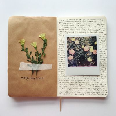 Art journal pages and inspiration - ideas for travel journaling and art journaling.