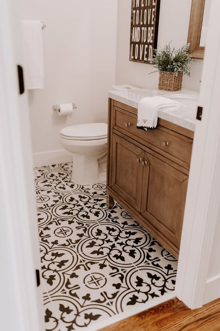 Whether you’re looking for bathroom floor tile paint ideas or bathroom tile designs for the walls, never fear; we’ve got a trove of failproof ideas which will look stunning in your bathroom. #TileIdeas #BathroomTile #TileFloor 