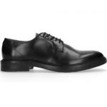 Schwarze Lederschnürschuhe (40,41,42,43,44,45,46) ManfieldManfield