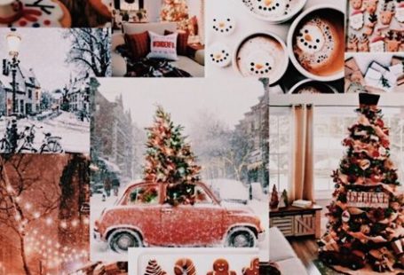 #christmas #aesthetic #wallpaper #collage #trendy26+ trendy aesthetic christmas wallpaper collage