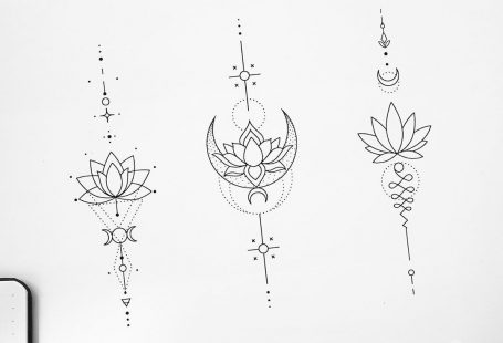 © Tattoo Artist Fedor Nozdrin on Instagram: “Available designs. . . . . #geometrictattoodesign #geometrictattoo #lotustattoo #simpletattoo