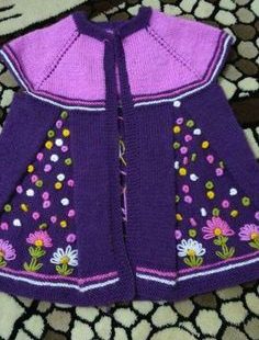 Beautiful colours / Girls Matinee Coat