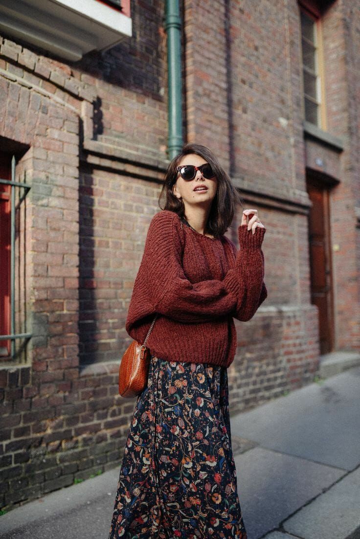 9 super easy ways to wear dresses in the winter and not freeze