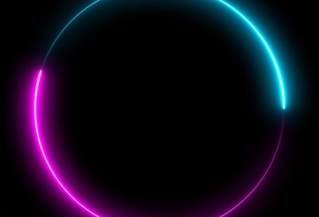 Abstract background Neon Circle Animation. Stock Video Footage. Stock Footage. Abstract Loop Video