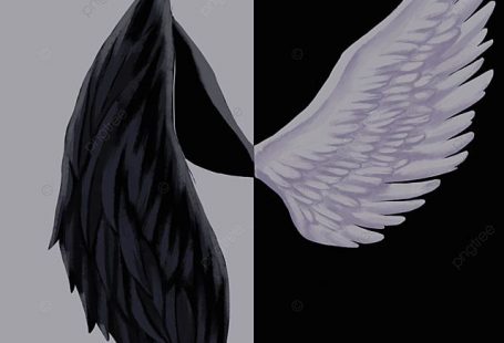 Angel Devil Wings Background