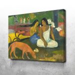 Artist: Paul Gauguin All canvases are stretched over wood frames with solid backing and are ready to hang. Each canvas is handmade with care right when you order it . We use the latest technology in HD printing to bring you the most vibrant