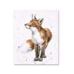 Fox lovers will adore receiving your hand-written message on this quality note card from award winning British artist Hannah Dale. Featuring a bright-eyed red fox with a bushy tail. Inspired by the British countryside, her work is so recognizable by the delicately painted brushwork, subtle colors and unique paint spatters. Printed on high quality, sustainable sourced textured paper board and is left blank inside for your own personal message. supplied with a recycled brown craft envelope that compliments the art. 5” x 7” Sold Individually Proud