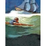 Buyenlarge Wreck of the Covenant by Newell Convers Wyeth Painting Print Size: 66" H x 44" W x 1.5" D