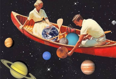 Cet artiste détourne des photos vintage pour créer des collages absurdes et surréalistes