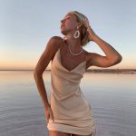 Creamy Silk Slip Dress Short Silk Slip Dress Creamy Sexy | Etsy UK