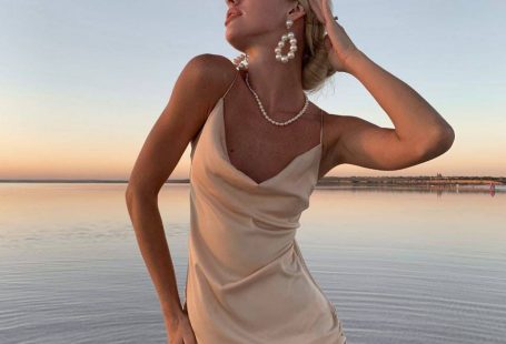 Creamy Silk Slip Dress Short Silk Slip Dress Creamy Sexy | Etsy UK