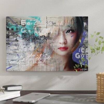 This artwork is crafted with 100% cotton artist-grade canvas, professionally hand-stretched and stapled over pine-wood bars in gallery wrap style a method utilized by artists to present artwork in galleries. Fade-resistant archival inks guarantee perfect color reproduction that remains vibrant for decades even when exposed to strong light. | East Urban Home Asia Love by Micha Baker - Wrapped Canvas Graphic Art Print Canvas & Fabric in Black/Brown/Gray, Size 8.0 H x 12.0 W x 0.75 D in