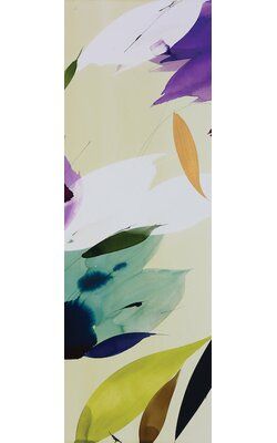 The artwork is crafted with 100% cotton artist-grade canvas, professionally hand-stretched and stapled over pine wood bars in a gallery wrapped style - a method utilized by artists to present artwork in galleries. Fade-resistant archival inks guarantee perfect color reproduction that remains vibrant for decades even when exposed to strong light. Add brilliance in color and exceptional detail to your space with the contemporary and uncompromising style of East Urban Home. Ready to be displayed right out of the box, including free hanging accesso