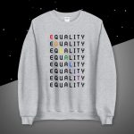 The fight for equality is far from over ✊🏼🏳️‍🌈 While some of us now have the privilege of same-sex marriage and equality, many countries still have a long way to go. We have to keep fighting for them so that all of us can live our truths freely. Wear this sweatshirt proudly whether you