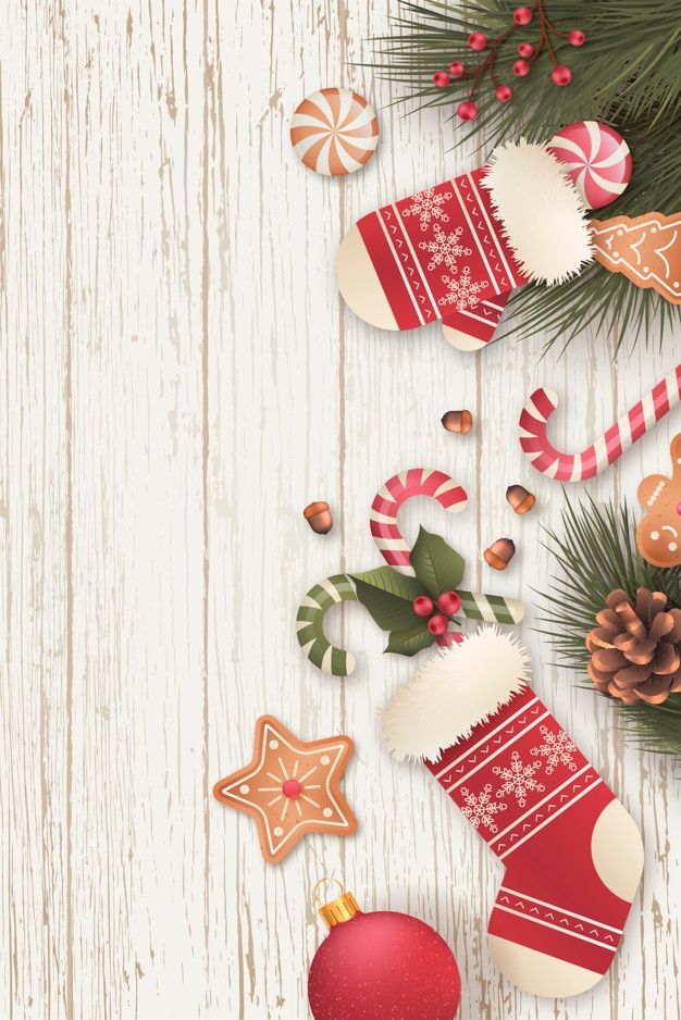Fondo de navidad vertical realista con c... | Free Vector <a class=