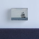 Vibrant colors printed on artist grade canvas. Hand stretched for your order. Multiple sizes are available. Arrives ready to hang. Additional sizes are available. HMS Surprise, with squares in their gear.