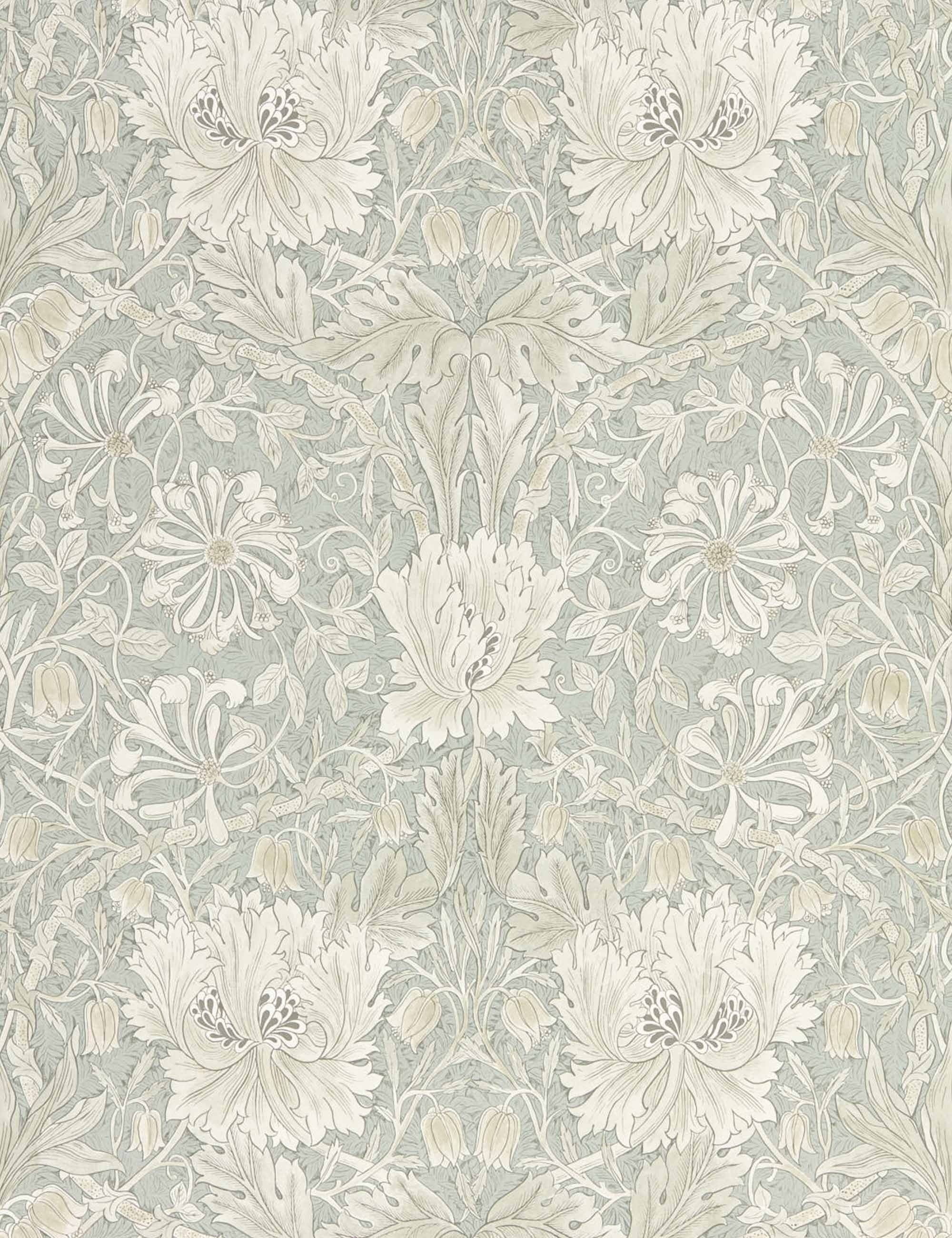 Inspired from Arts & Crafts textile designer William Morris's watercolor paintings of