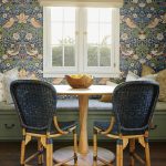 This wallpaper exquisitely showcases one of Morris & Co.