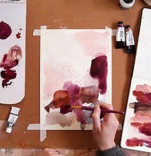 New Watercolour Abstracts — LAURA HORN ART