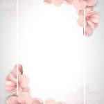 Pink vector beautiful wedding photography poster background