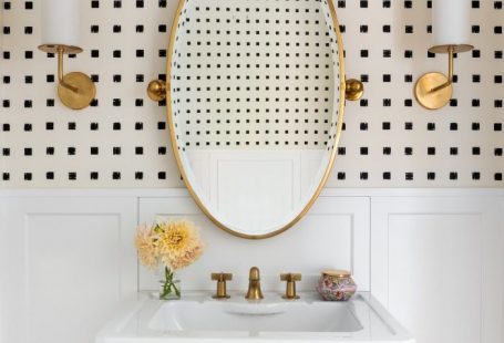 Powder Room Wallpaper Ideas | Chic bathrooms, Bathroom interior, Residential interior design