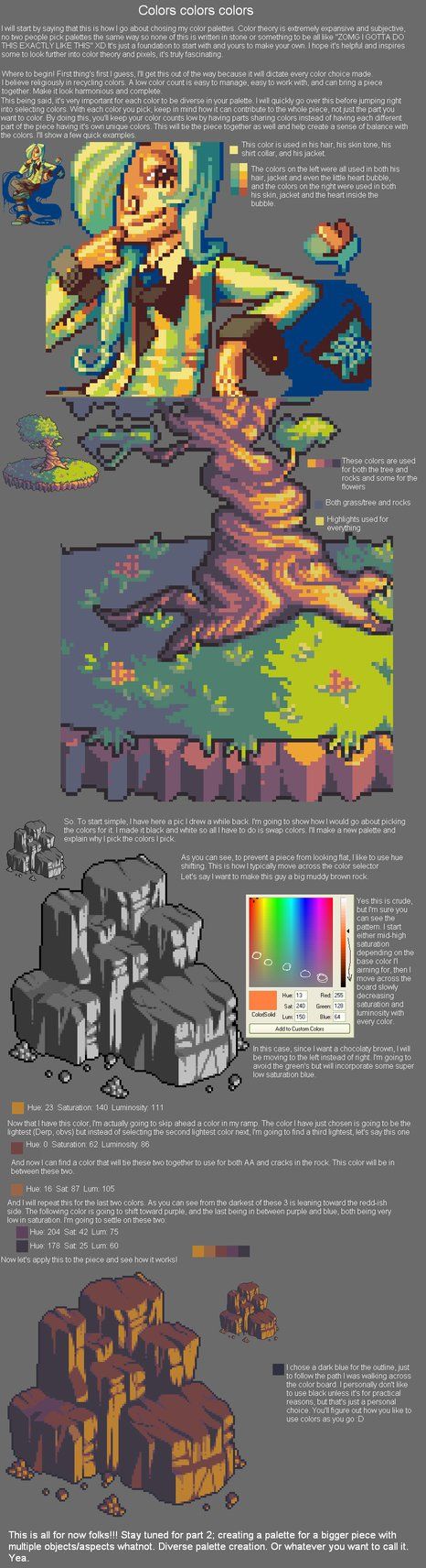 Palette Creation by RHLPixels