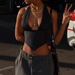 Retro Halter Top - Black / One Size