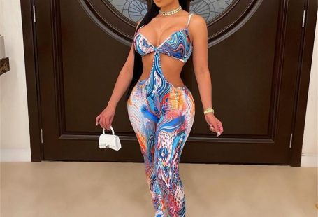 Sexy Aesthetic Print Camis Backless Jumpsuits Womens Summer Skinny Clubwear Overall Female Hot One Piece Streetwear Outfits2021