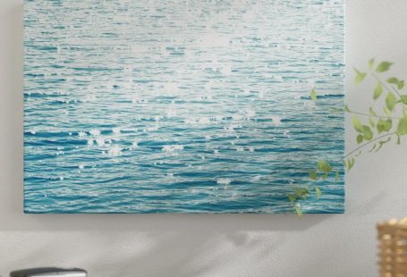 Sunlit Sea by Maggie Olsen - Wrapped Canvas Photograph