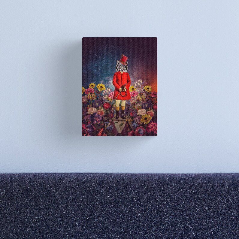 Vibrant colors printed on artist grade canvas. Hand stretched for your order. Multiple sizes are available. Arrives ready to hang. Additional sizes are available. The magic hour Fantasy Art