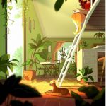 This Artist's Series About Living Alone Will Speak To Every Introvert's Soul