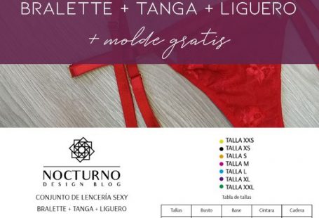 Aprende a hacer este conjunto de lencería sexy paso a paso. Tutorial de costura. DIY ropa. DIY costura. Lingerie. DIY lingerie. Costura fácil paso a paso. Costura para principiantes. Patrón de costura gratis. Free sewing pattern.