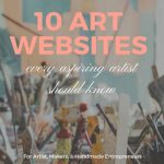 Artist Marketing Resource // ArtMaze Mag // Carve Out Time for Art // The Jealous Curator // The Artist Market Co. // Creative Boom // Maria Brophy // The Art Biz Blog // Artsy Shark // The Abundant Artist