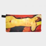 Artwork in bite size pieces. Our pencil cases can be used for anything and are a perfect way to live with artwork every day. The case measures 9