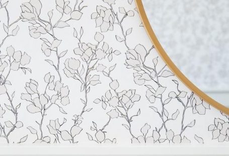 Blair Sketched Floral Wallpaper – McGee & Co.