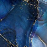 Blue Night Empty Pattern Marble Texture Mobile Phone Wallpaper Background