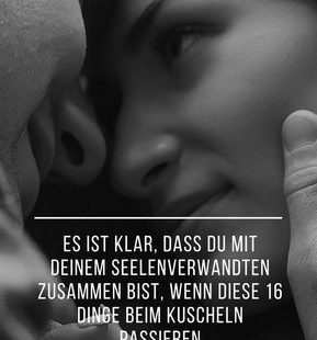 Es ist klar, dass du mit deinem Seelenverwandten zusammen bist, wenn diese 16 Dinge beim Kuscheln passieren